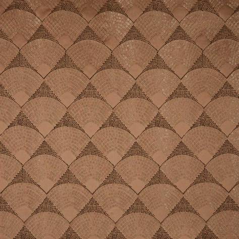 Prestigious Textiles Dimension Weaves Radiate Fabric - Copper - 3879/126 - Image 1