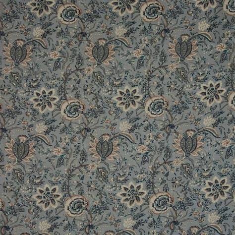 Prestigious Textiles Hampstead Fabrics Apsley Fabric - Denim - 3869/703