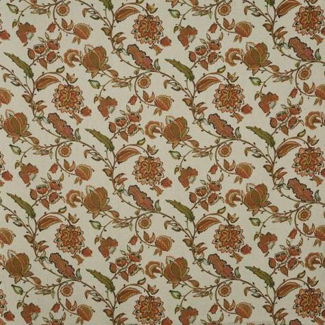 Prestigious Textiles Hampstead Fabrics Kenwood Fabric - Russet - 3873/111
