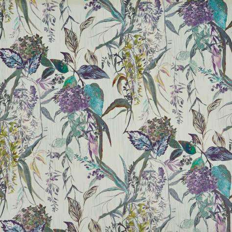 Prestigious Textiles Copper Falls Fabrics Botanist Fabric - Evergreen - 3913/630