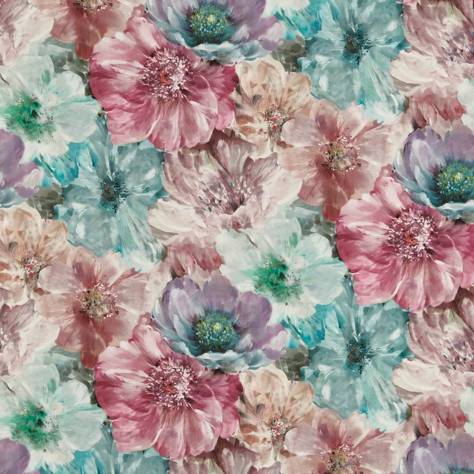 Prestigious Textiles Maui Fabrics Lani Fabric - Hibiscus - 8702/264