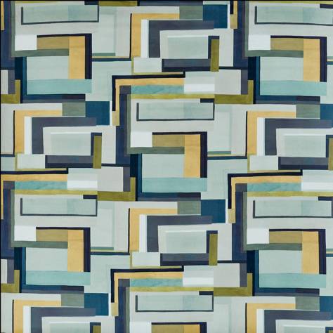 Prestigious Textiles Muse Fabrics Astaire Fabric - Lagoon - 8706/770 - Image 1