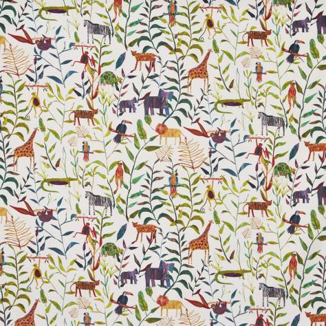 Prestigious Textiles Big Adventure Fabrics Hide and Seek Fabric - Jungle - 8713/683 HIDE AND SEEK JUNGLE