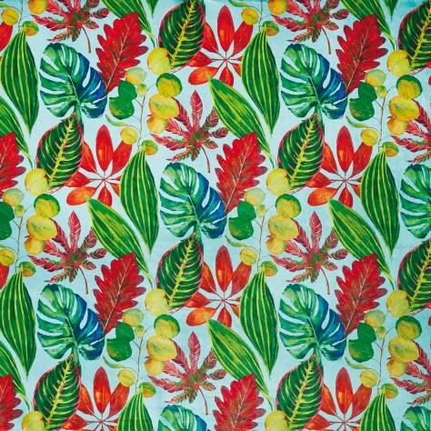 Prestigious Textiles Caribbean Fabrics  Bahamas Fabric - Watermelon - 3938/676 - Image 1
