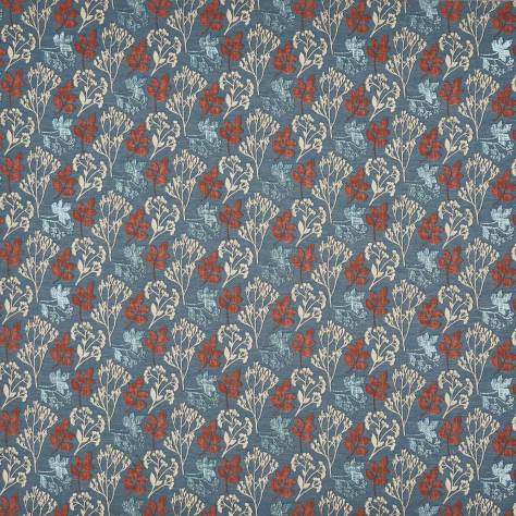 Prestigious Textiles Journal Fabrics Elliot Fabric - Peacock - 3911/788 ELLIOT PEACOCK - Image 1