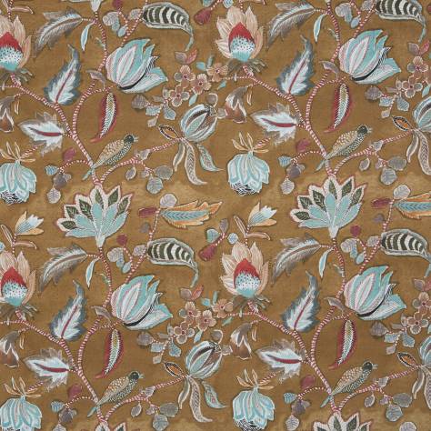 Prestigious Textiles Harlow Fabrics Azalea Fabric - Nutmeg - 8731/112-AZALEA-NUTMEG - Image 1