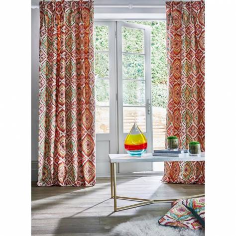 Prestigious Textiles Harlow Fabrics Bowood Fabric - Cranberry - 8732/316-BOWOOD-CRANBERRY - Image 2