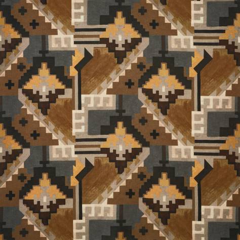 Prestigious Textiles Inca Trail Fabrics Machu Picchu Fabric - Nectar - 3933/420