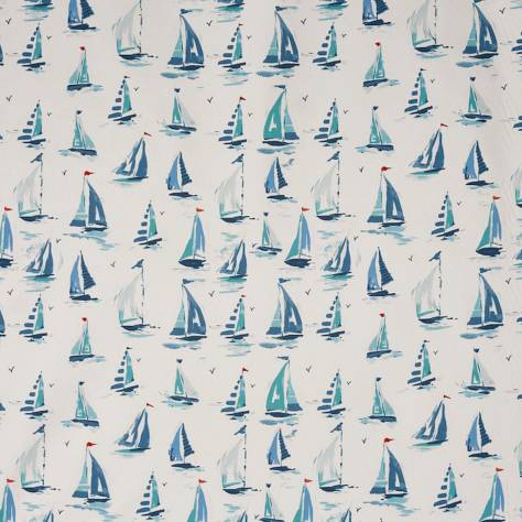 Prestigious Textiles Coastal Retreat Fabrics St Ives Fabric - Ocean - 5109/711 - Image 1