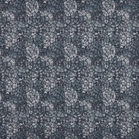 Prestigious Textiles Landscape Fabrics Agate Fabric - Sapphire - 3960/710
