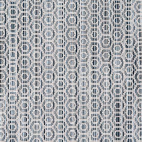 Prestigious Textiles Landscape Fabrics Peninsular Fabric - Sapphire - 3964/710 - Image 1