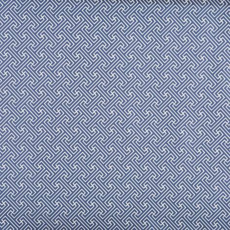 Prestigious Textiles Summer House Fabrics Key Fabric - Azure - 3521/707 - Image 1