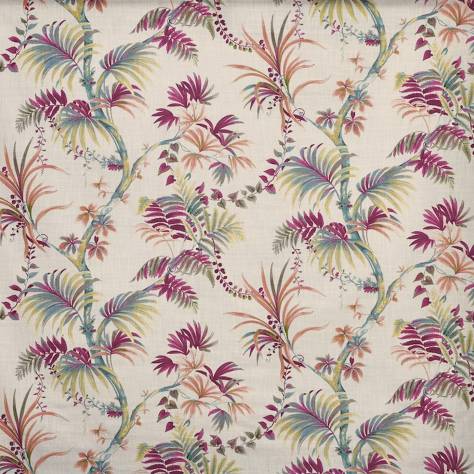 Prestigious Textiles Summer House Fabrics Analeigh Fabric - Sangria - 8739/246