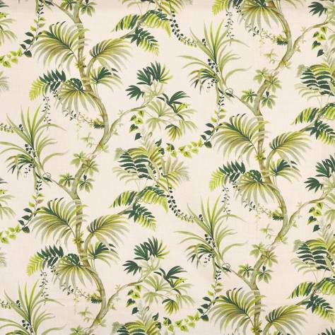 Prestigious Textiles Summer House Fabrics Analeigh Fabric - Palm - 8739/627