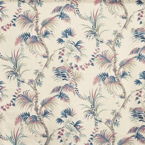 Prestigious Textiles Summer House Fabrics Analeigh Fabric - Blueberry - 8739/722