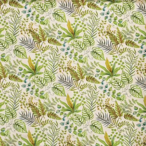 Prestigious Textiles Summer House Fabrics Paloma Fabric - Palm - 8741/627