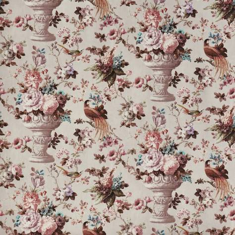 Prestigious Textiles Montrose Fabrics Clarence Fabric - Peony - 3968/562 - Image 1