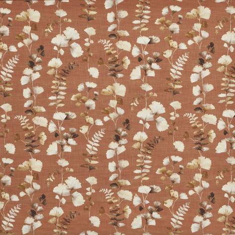 Prestigious Textiles Meadow Fabrics Eucalyptus Fabric - Copper - 8742/126