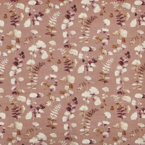 Prestigious Textiles Meadow Fabrics Eucalyptus Fabric - Rhubarb - 8742/373 - Image 1