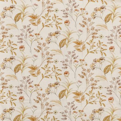 Prestigious Textiles Meadow Fabrics Verbena Fabric - Saffron - 8743/526