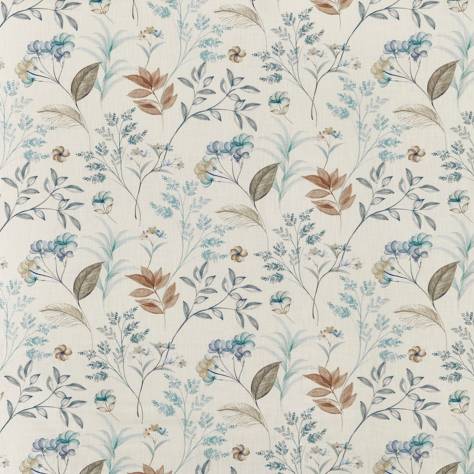 Prestigious Textiles Meadow Fabrics Verbena Fabric - Blueberry - 8743/722