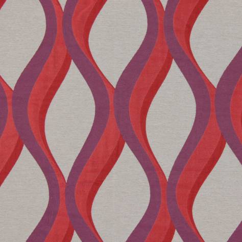 Prestigious Textiles Mode Fabric Bari Fabric - Berry - 3047/324