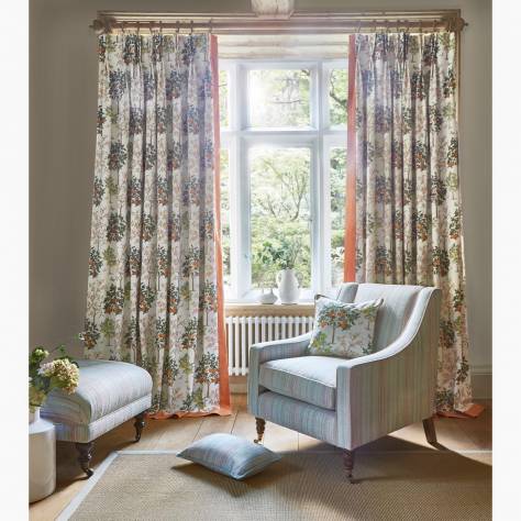 Prestigious Textiles English Garden Fabrics Lawn Fabric - Woodrose - 3972/217 - Image 2