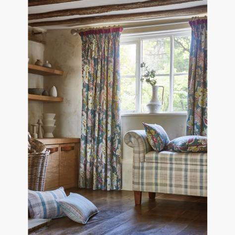 Prestigious Textiles English Garden Fabrics Topiary Fabric - Woodrose - 3973/217 - Image 2