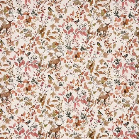 Prestigious Textiles English Garden Fabrics Hedgerow Fabric - Woodrose - 8735/217 - Image 1