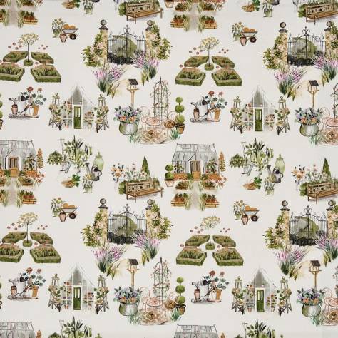 Prestigious Textiles English Garden Fabrics Potting Shed Fabric - Pear - 8737/442