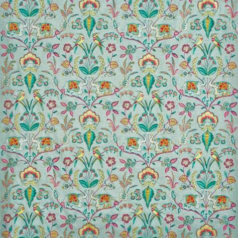 Prestigious Textiles Maharaja Fabrics Raj Fabric - Jade - 3971/606