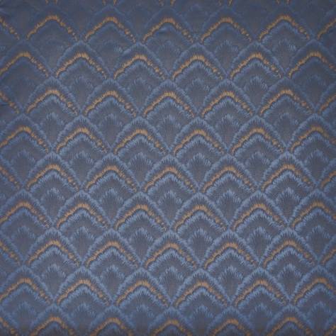 Prestigious Textiles Monsoon Fabrics Assam Fabric - Indigo - 3974/705 - Image 1