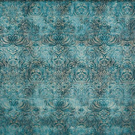 Prestigious Textiles Monsoon Fabrics Darjeeling Fabric - Ocean - 3976/711