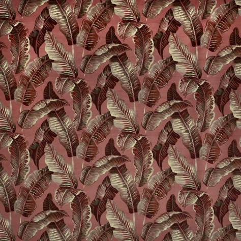 Prestigious Textiles Monsoon Fabrics Nicobar Fabric - Rosehip - 3978/235