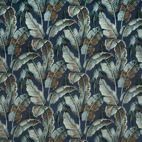 Prestigious Textiles Monsoon Fabrics Nicobar Fabric - Indigo - 3978/705
