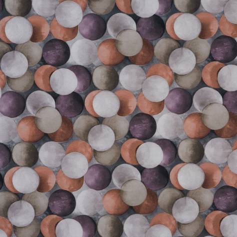Prestigious Textiles Perspective Fabrics Pendulum Fabric - Rust - 8755/146