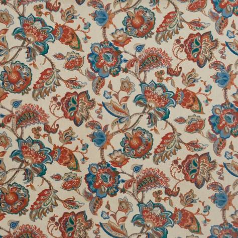 Prestigious Textiles Sri Lanka Fabrics Kailani Fabric - Paprika - 4006/328