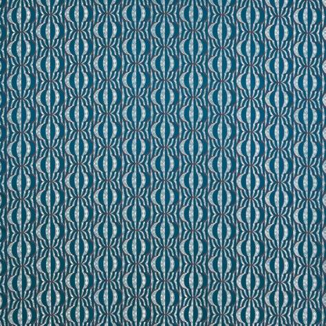 Prestigious Textiles Marrakesh Fabrics Latifah Fabric - Peacock - 4023/788