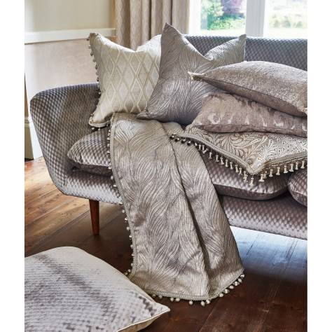 Prestigious Textiles Moonlight Fabrics Ayla Fabric - Cinder - 4028/981