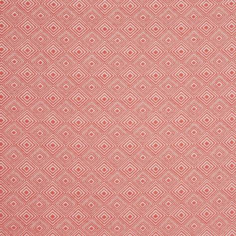 Prestigious Textiles Portofino Fabrics Vernazza Fabric - Coral - 4046/406 - Image 1