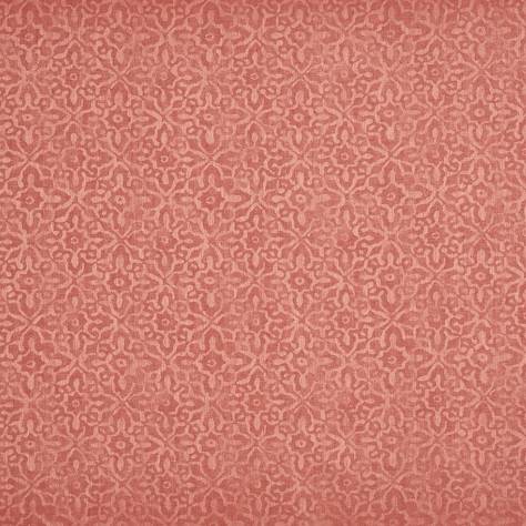 Prestigious Textiles Santorini Fabrics Thera Fabric - Coral - 4035/406 - Image 1