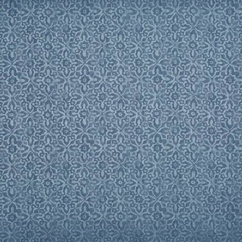 Prestigious Textiles Santorini Fabrics Thera Fabric - Cobalt - 4035/715 - Image 1