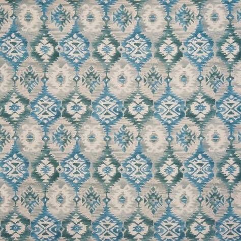 Prestigious Textiles Santorini Fabrics Mykonos Fabric - Azure - 8757/707 - Image 1