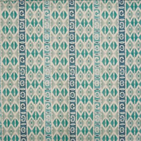 Prestigious Textiles Santorini Fabrics Rhodes Fabric - Azure - 8758/707 - Image 1