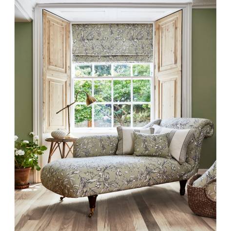Prestigious Textiles New Forest Fabrics Aviary Fabric - Bluebell - 8765/768 - Image 2