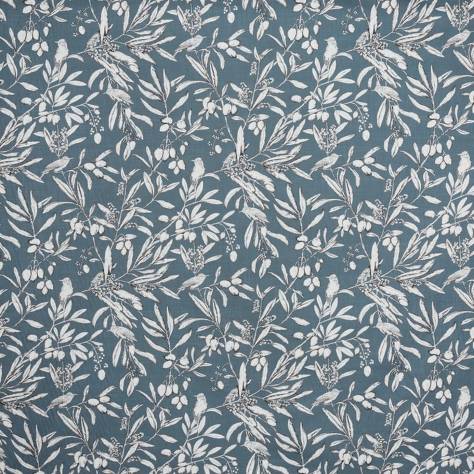 Prestigious Textiles New Forest Fabrics Aviary Fabric - Bluebell - 8765/768