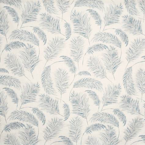 Prestigious Textiles New Forest Fabrics Pampas Grass Fabric - Bluebell - 8767/768