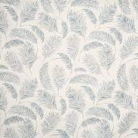 Pampas Grass Fabric - Bluebell