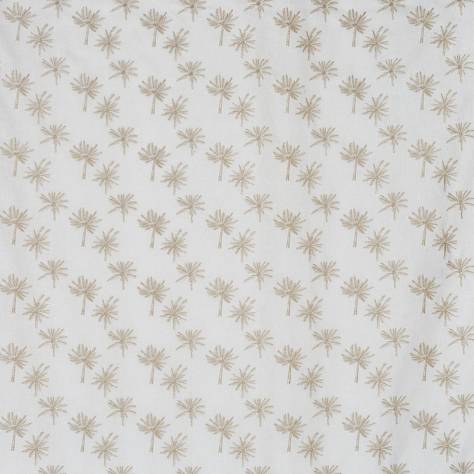 Prestigious Textiles Palm Springs Fabrics Little Palm Fabric - Sand - 4047/504