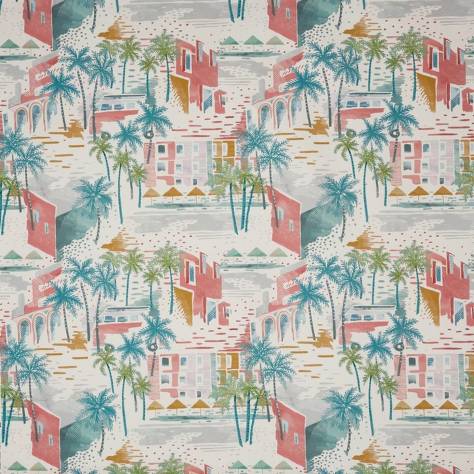 Prestigious Textiles Palm Springs Fabrics Sunset Boulevard Fabric - Rainbow - 8764/546 - Image 1
